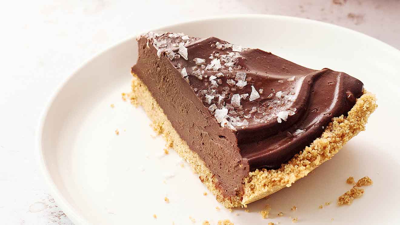 Eine gute Ernährung inkludiert auch Süßes wie den Schoko-Pie.