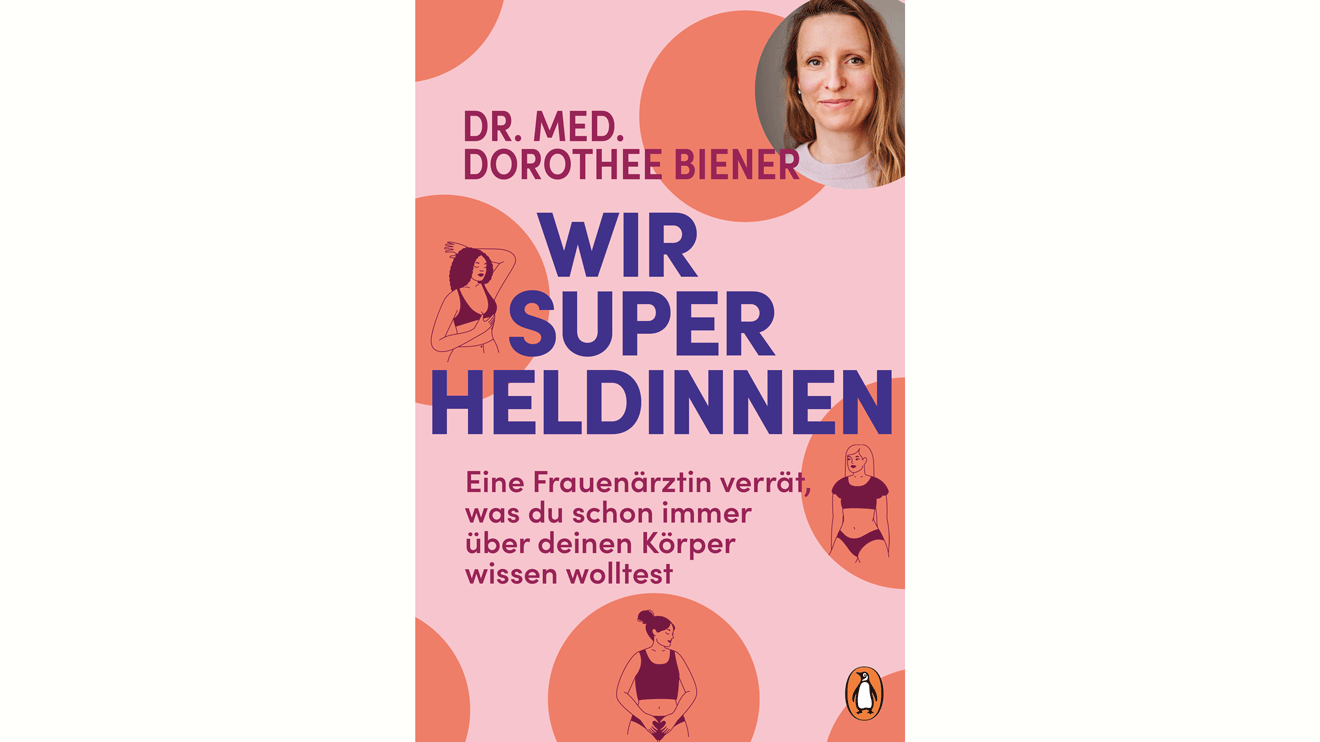 Auf dieser spannenden Reise durch den weiblichen Körper bringt uns Gynäkologin Dr. Dorothee Biener in Wir Superheldinnen nahe, welch sagenhafte Kräfte in ihm stecken.  - Penguin Verlag