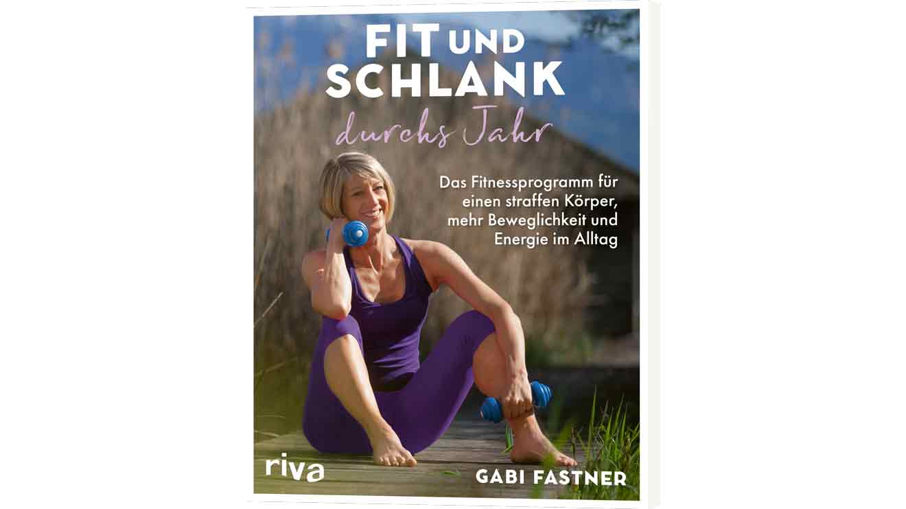 Für alle 52 Wochen des Jahres hat Gabi Fastner Trainingseinheiten für mehr Kraft, Kraftausdauer und Beweglichkeit in ihr neues Buch gepackt. Denn die Abwechslung bringt den Erfolg! - riva-Verlag
