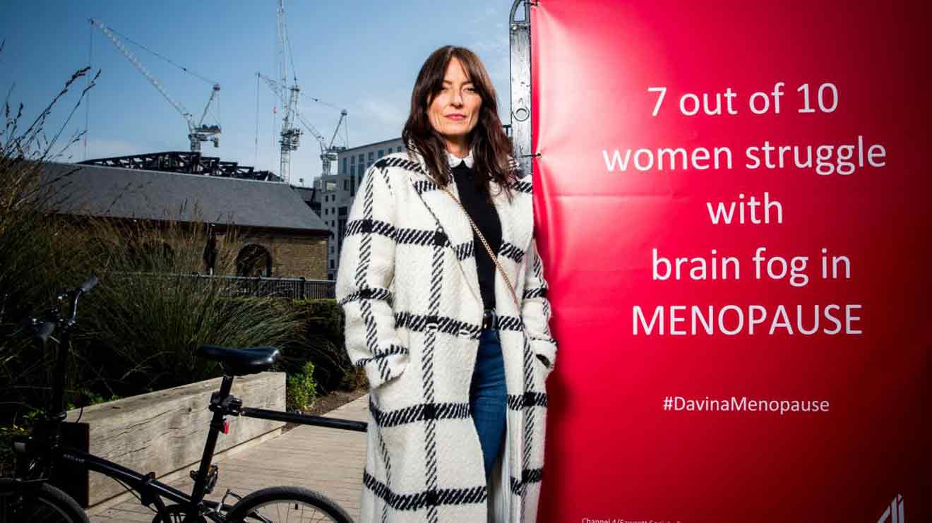 Davina McCall, TV-Moderatorin und Autorin von Menopausing.