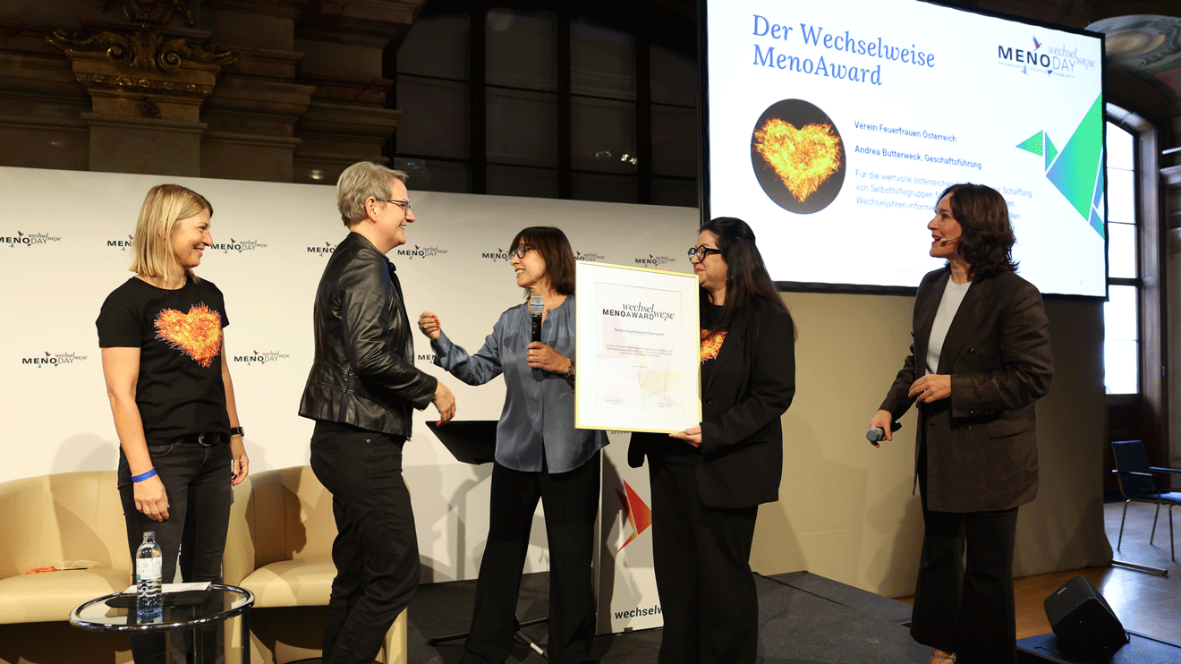 Mit dieser Auszeichnung wollen wir all jene sichtbar machen, die sich für Forschung, Aufklärung und Bewusstseinsbildung rund um die Wechseljahre einsetzen, so Wechselweise-Chefredakteurin Veronika Pelikan.