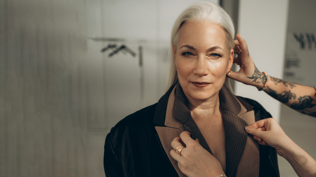 Nina Goldhammer: "Ich besitze nichts, das unbequem ist, und würde auch nie etwas nur des Looks wegen tragen, an dem ich den ganzen Tag daran herumzupfen müsste.“ - instagram @ninagoldhammer