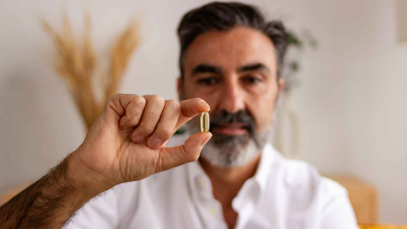 Um Hormone produzieren zu können, ist der Körper auf Mikronährstoffe angewiesen - auch der männliche. - istock/IsiMS