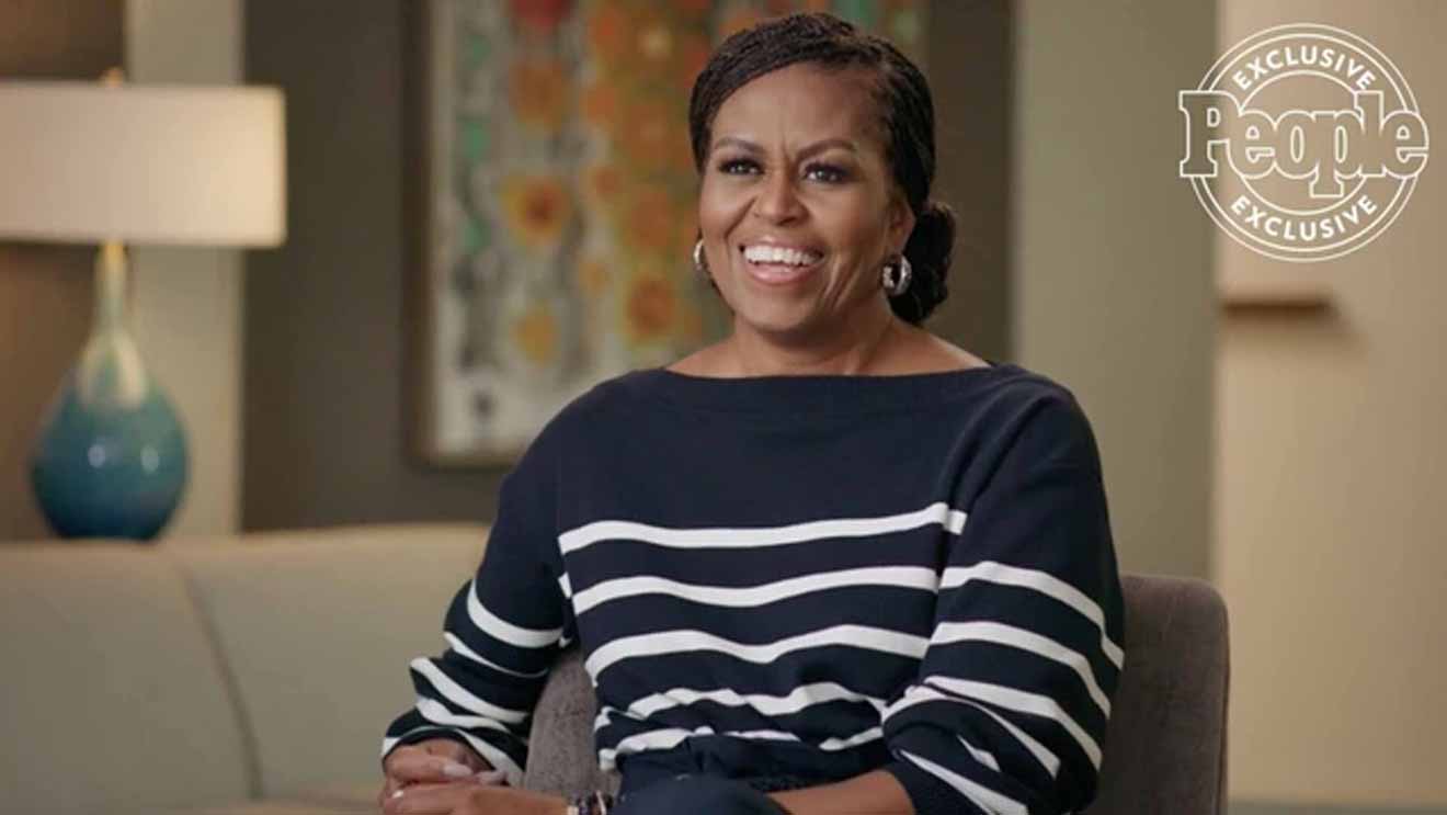 Michelle Obama: „Früher gab es Studien, die besagten, dass Hormone schlecht seien. Jetzt findet die Forschung heraus, dass die Hormonersatztherapie auch viele Vorteile hat.“ - people.com
